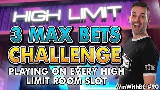 ⋆ Slots ⋆ 3 Max Bet Spins on EVERY High Limit Slot Machine ⋆ Slots ⋆