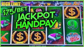 HIGH LIMIT Lightning Link Best Bet HANDPAY JACKPOT  ⋆ Slots ⋆️$75 Bonus Round Slot Machine UP TO $12