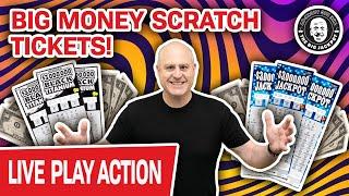 • LIVE Big Money SCRATCH TICKETS! • No Slots So We Bring You The NEXT BEST THING!