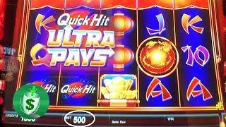 Quick Hit Ultra Pays slot machine, MAX BET OOPS