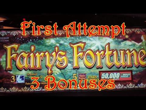 *WMS Fairy's Fortune* | 3 Slot Machine Bonuses