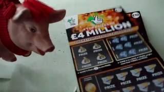 Wow!..WINNER..2X  £10..BIG DADDY Millionaire Scratchcards