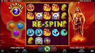 Fury of Gods slot by Games Inc