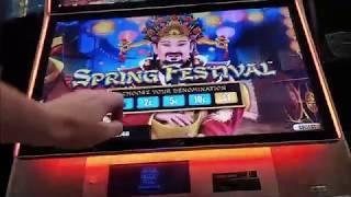 money tin open Dragon cash live play $1,$1.50 ,50c live play SPRING FESTIVAL