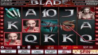 Free Blade Slot by Playtech Video Preview | HEX