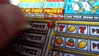 Illinois Lottery $30 Instant Scratch Off Lottery Ticket