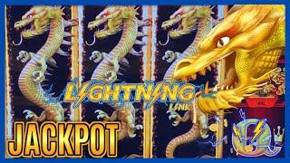 HIGH LIMIT Lightning Link Dragon's Riches HANDPAY JACKPOT ⋆ Slots ⋆️$25 MAX BET Bonus Round Slot Mac