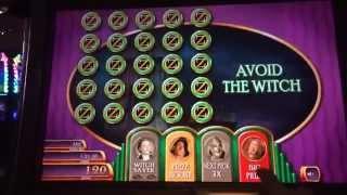 Big WIN! Ruby Slippers Slot Machine: Witch Bonus (MAX BET!)