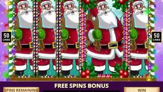 HOLIDAY ELVES Video Slot Casino Game with a FREE SPIN BONUS