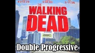 Aristocrat - The Walking Dead - Double Progressive Win!