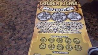 $30,000,000 GOLDEN RICHES $25 SCRATCHCARD FROM THE KENTUCKY LOTTERY