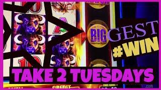 • •  BIGGEST #WIN on Take 2 Tuesdays • ENTER todays Contest! • #RetriggerKing