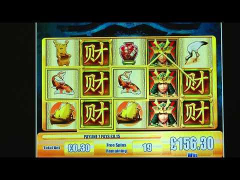 £160.53 MEGA BIG WIN (535 X STAKE) ON Samurai Master™ SLOT GAME AT JACKPOT PARTY