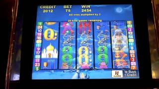Arabian Nights 50 spin Bonus Slot Win at Parx Casino