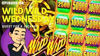 ⋆ Slots ⋆WILD WILD WEDNESDAY!⋆ Slots ⋆ QUEST FOR A JACKPOT [EP 08] ⋆ Slots ⋆ WILD WILD EMERALD Slot 