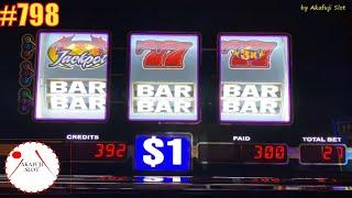 High Limit Handpay Jackpot & Lose Money / Blazin' GEMS Slot Machine 9 Lines Max Bet 赤富士スロット 大失敗！
