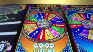 Max Bet BubbleGum Deluxe Sky Wheel Bonus