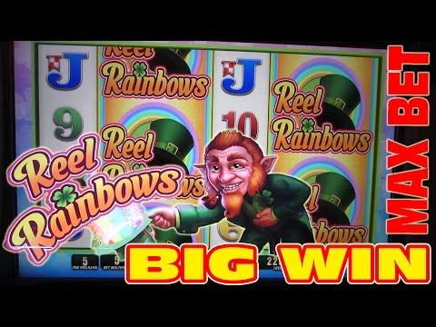 SURPRISE BIG WIN - MAX BET - REEL RAINBOWS - Slot Machine Bonus