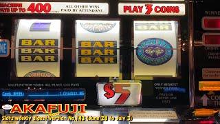 Slots weekly digest version No.143⋆ Slots ⋆High Limit Slots San Manuel & Barona Casino 赤富士スロット