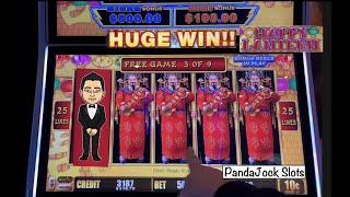 This was one of those times I’m SO glad I stayed! Huge win on Lightning Link, Happy Lantern ⋆ Slots ⋆