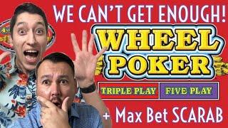 BIG WINS on Wheel Poker plus Rich’s favorite slot!