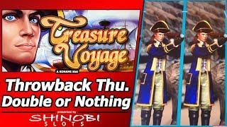 Treasure Voyage Slot - TBT Double or Nothing, Nice Free Spins Bonus Win