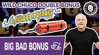 • DOUBLE Slot Bonus?! Indeed! • On Lightning Link WILD Chuco