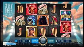 Guns n Roses Video Slot - 100 Spins on This Casino Slot!