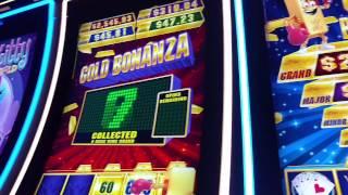 Aristocrat Gold Bonanza 2 Bonus 2 different slot machines same video! free spins bonus