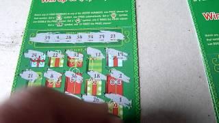 Merry Millionaire - Playing 30 lottery tickets over 10 days (10 winning tickets) - video # 8
