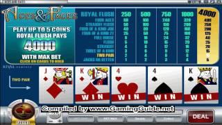 GC Aces and Faces Video Poker
