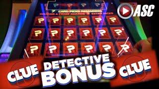 CLUE 2 | WMS - MAX BET BIG Win! Detective Bonus Slot Machine (Gamefield xD)