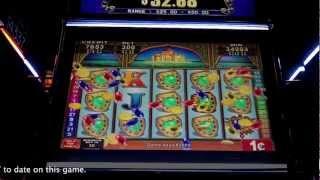 Konami - Graceful Lotus HUGE WIN!!! - Slot Machine Bonus