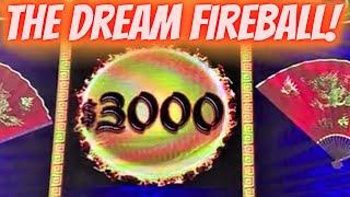 $3000 FIREBALL CAME AND WENT! PEACOCK PRINCESS SLOT MACHINE!