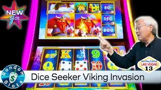 ⋆ Slots ⋆️ New - Dice Seeker Viking Invasion Slot Machine Features