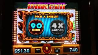 WMS - Jewels Of Africa - A Nice Spinning Streak Win!  Nickels!