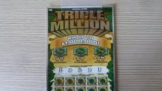 $10 Michigan Instant Lottery Ticket - Triple Million