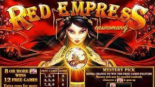 The Red Empress Slot -  *One Last Chance* - *Big Win* - MAX BET - Slot Machine Bonus