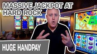 ⋆ Slots ⋆ MASSIVE SLOT JACKPOT at HARD ROCK CASINO ⋆ Slots ⋆ The Big Jackpot is the BEST!