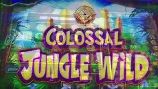 Colossal Jungle Wild Slot Machine - FREE SPIN BONUS!! - GOOD WIN • DJ BIZICK'S SLOT CHANNEL