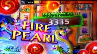 Fire Pearl Bonus Re-Trigger - 1c  IGT Video Slots