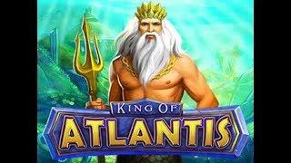 King of Atlantis Live Play and Bonus at £5 max bet