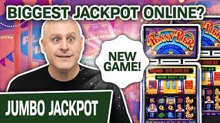 ⋆ Slots ⋆ NEW GAME FOR ME! ⋆ Slots ⋆ Is This The BIGGEST JACKPOT ONLINE for Penny Pier: Step Right Up?