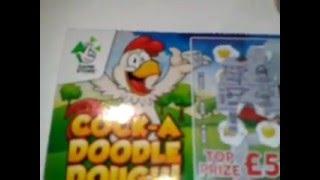 Winner"New £5,000 Cock-A Doodle Dough! Scratchcard