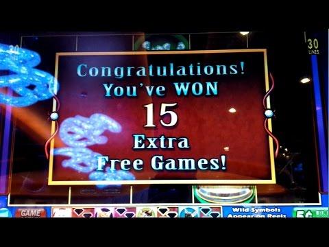 Kitty Glitter Slot Machine Big Win *JACKPOT HANDPAY* - $15 Max Bet -  Retrigger Bonus!