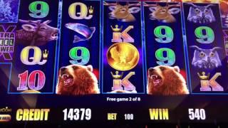 Alaskan Storm Deluxe Slot Machine ~ FREE SPIN BONUS! ~ Bay Mills Casino! • DJ BIZICK'S SLOT CHANNEL