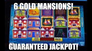 6 GOLD MANSIONS! ⋆ Slots ⋆️ HUFF N PUFF BIRTHDAY JACKPOT!