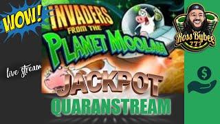 LIVE! INVADERS FROM THE PLANET MOOLAH SLOT MACHINE