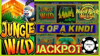 •️HIGH LIMIT JUNGLE WILD JACKPOT HANDPAY •️$25 MAX BET BONUS ROUND Slot Machine MAGIC PEARL SESSION