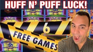 King Jason vs Huff N’ Puff!! • • • | $1 Bonus Wheel Triple Diamond • • •